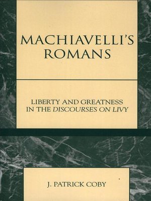 cover image of Machiavelli's Romans